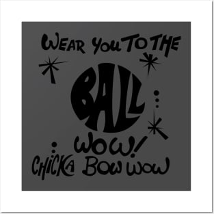 U-Roy "Wear You to the Ball" (black) Posters and Art